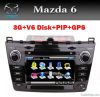 DVD-плеер автомобиля 3G на Mazda 6 с GPS