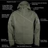 Brand Outdoor Tactical Military Jackets Waterproof Men Soft Shell Army Jacket