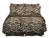 Brown Zebra Bed In A Bag Set