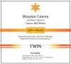 Utopian Linens Luxury Bed Sheets Set Twin