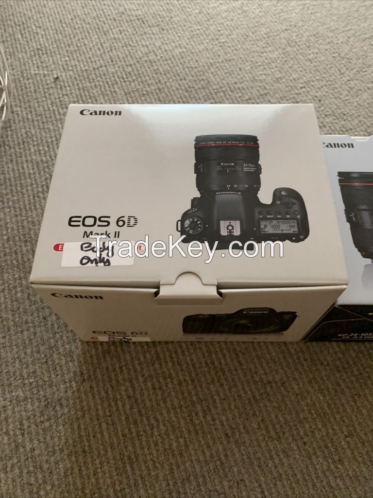 Free delivery worldwide EOS 6D Mark II 26.2MP Digital SLR Camera -- Body Only