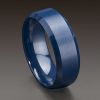 Кольцо голубого Высок-Техника керамическое