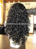 Скручиваемости yaki 15mm волос Индии парик шнурка remy полный