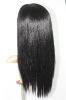 парик шнурка бразильских виргинских волос полный 14 1# дюйма yaki света