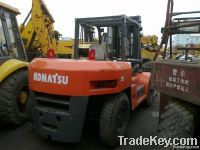 Используемый грузоподъемник Komatsu 10t, первоначально Япония