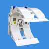 Paper roll clamp for paper mill, forklift attachment paper roll handler