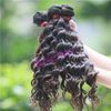 Волна верхних волос ранга виргинских глубокая, естественное курчавое виргинское индийское выдвижение волос