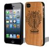 Реальное деревянное деревянное Bamboo iPhone 5/4/4s аргументы за телефона/клетки крышки
