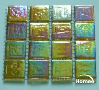 Плитка мозаики Homee стеклянная, серия перлы (f10)