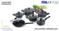 Выкованный алюминиевый Cookware установленное Abm3012