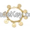 Customized Letter Charm Bracelet