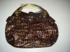 FASHION CROCO PRINT HANDBAG