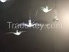 Popular White acrylic night birds LED suspension light, pendant lights from Zhongshan factory