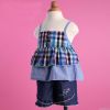 Комплект юбки шотландки 2013 новый младенцев