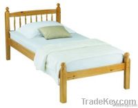 Кровать твердой древесины
