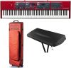 Nord Stage 3 88-Key Fully-Weighted Hammer Action Keyboard Bundle with Nord Soft Case for Stage EX 88 Piano and Dust Cover