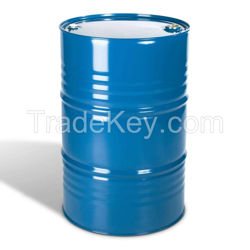 High quality steel drums available in bulk for industrial packaging