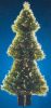 рождественская елка оптического волокна