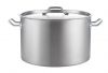 Tri Ply коммерчески SS Saucepot с крышкой (типом 03)