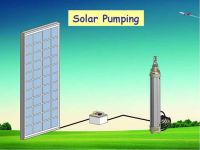 Водяная помпа солнечного насоса солнечного насоса 1,1 Kw Автоматическ-начиная солнечная