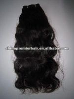 Top Quality Indian Remy Hair 1#,1b#,2#,4# 10"-26" 100 Indian Human Hair Machine Wef