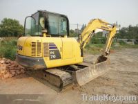 Используемая землечерпалка Komatsu Pc70