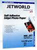 Бумага слипчивого inkjet собственной личности Jetworld штейновая и лоснистая фото