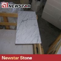 백색 Bianco Carrara 대리석 도와