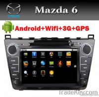 Автомобильный радиоприемник андроида на Mazda 6 с Usb Ipod Gps Bluetooth Рейдио Tv