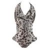 Animal Print Top Monokini