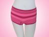 Ladies Seamless Striped Boyshort