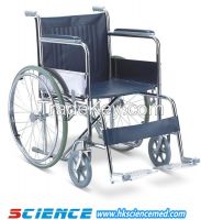 Стальная кресло-коляска (хозяйственный тип)
