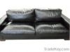 Black Leather LoveSeat