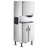 Hoshizaki DCM-500BAH Cubelet Ice Maker and Water Dispenser with Floor Stand - 618 lb. Per Day, 40 lb. Storage