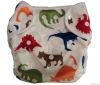 New designed Minky printed cover cloth diapers washable double gussets