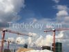 Topless tower cranes