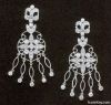 1.56 ct. DIAMOND CHANDELIER EARRING G SI1 diamonds