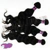 High quality human hair extensions, virgin malaysian double drawn hair wef