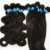 Wholesale Cheap Tangle Free&amp; No Shed Natural Color No Processed Soft Body Wave And Straight Virgin Hair Brazilian Hair Weave