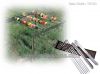 Установленные протыкальники BBQ нержавеющей стали
