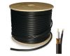 линия электропередач кабеля 18AWG оплетки 20AWG 95% сиамская