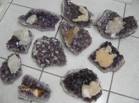 Amethyst образцы цитрина