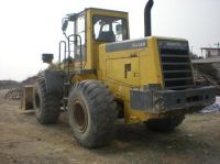 이용된 Komatsu Wa380-3 바퀴 장전기