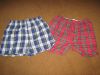 plaid boxer shorts