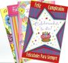 .25 CENT SPANISH GREETING CARD ASSORTMENT & FREE SHIP USA $144.00