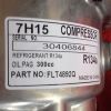 Compressor &quot;New&quot; FLT4892Q R134a 22-47690-000