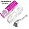 Derma Roller For Hair Loss Beard Growth Titanium Derma Roller 0.25-1.5MM Silver