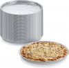 Pack of 25 Disposable Round Foil Pizza Pans Ã¢ï¿½ï¿½ Durable Pizza Tray for Cookies, Cake, Focaccia and More Ã¢ï¿½ï¿½ Size: 12-1/4" x 3/8"