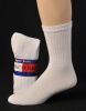 White Athletic Crew Socks