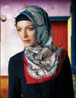 Тюрбан 100% Silk/мусульманские шарфы